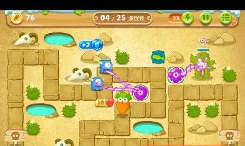 保卫萝卜2如何刷宝石