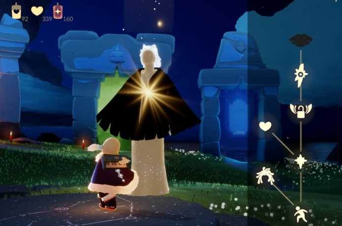 光遇怎么找到雨林先祖换东西