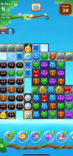 开心消消乐隐藏关782怎么过