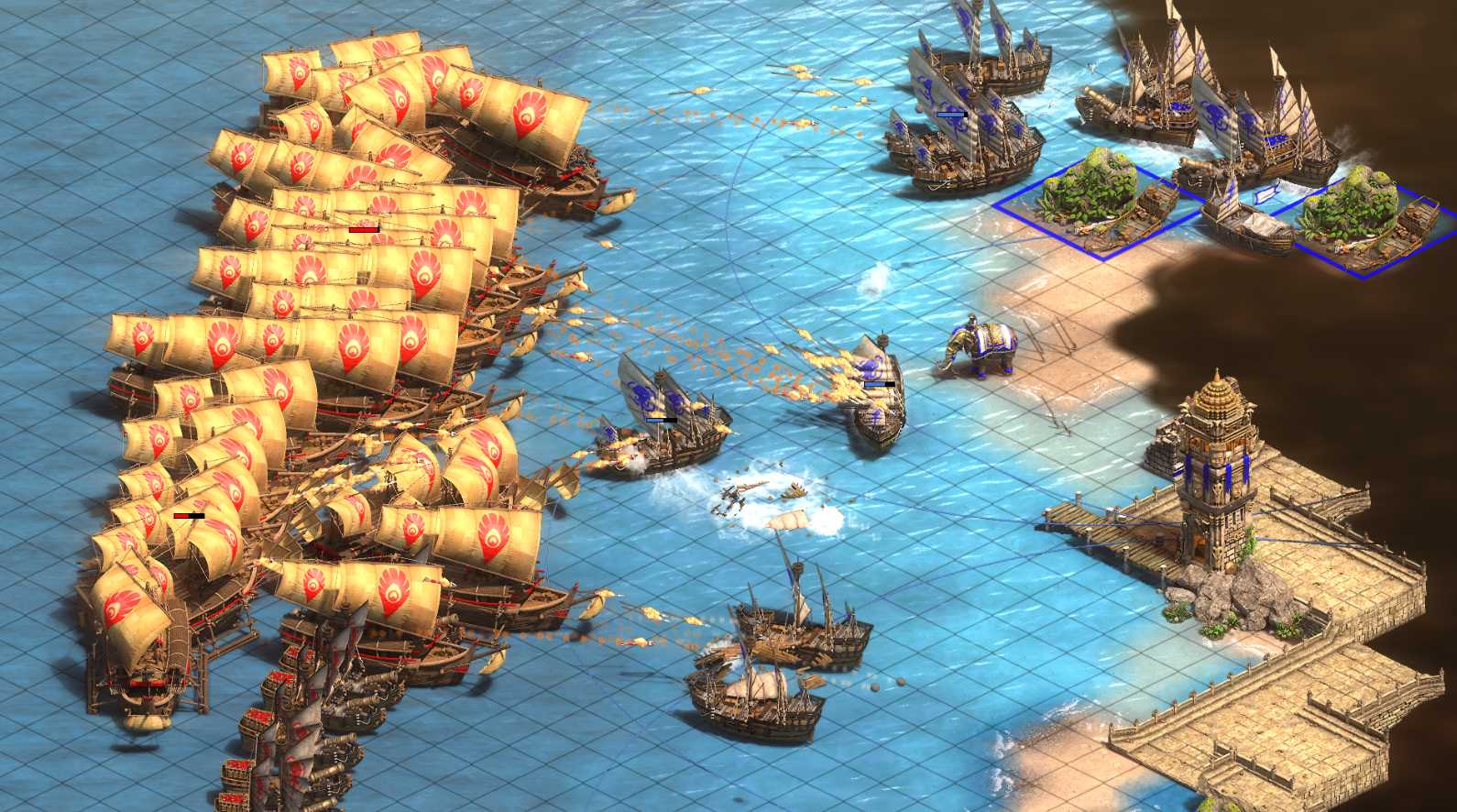 帝国时代2炮舰怎么对付