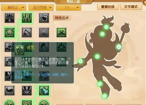 梦幻西游普陀山用什么法术