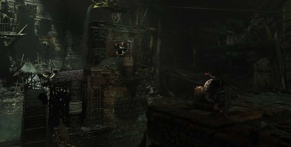 古墓丽影怎么让水流转动轮子