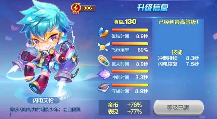 天天酷跑闪电艾伦配什么坐骑 天天酷跑闪电艾伦配什么坐骑