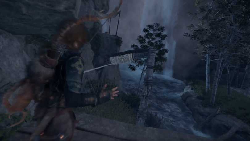 古墓丽影9瀑布后的古墓怎么进去