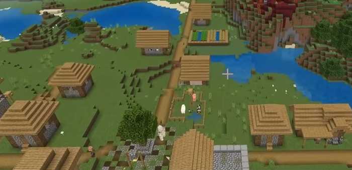 我的世界哪里有村庄