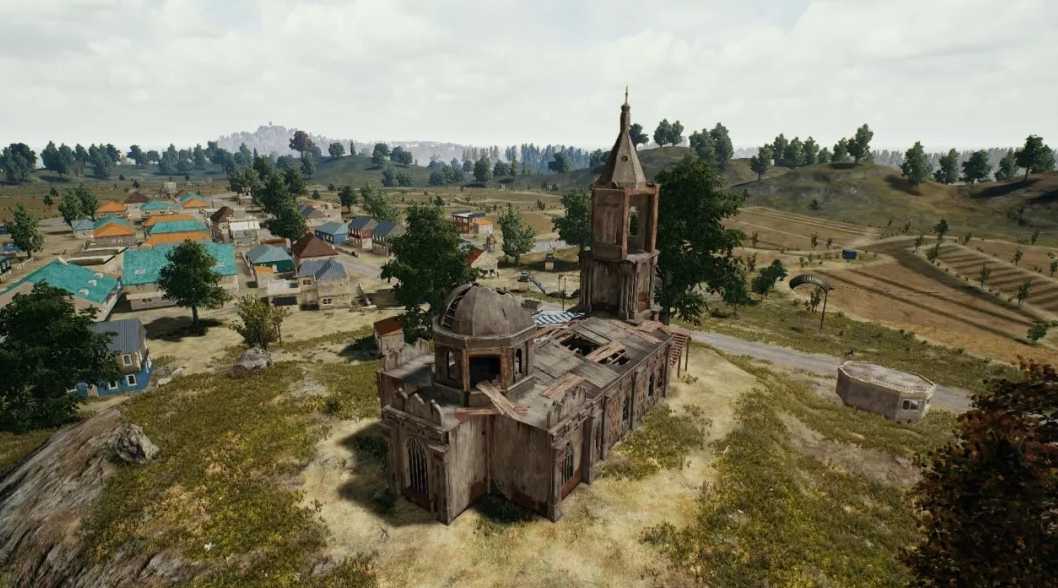 绝地求生里面哪里有卫星楼