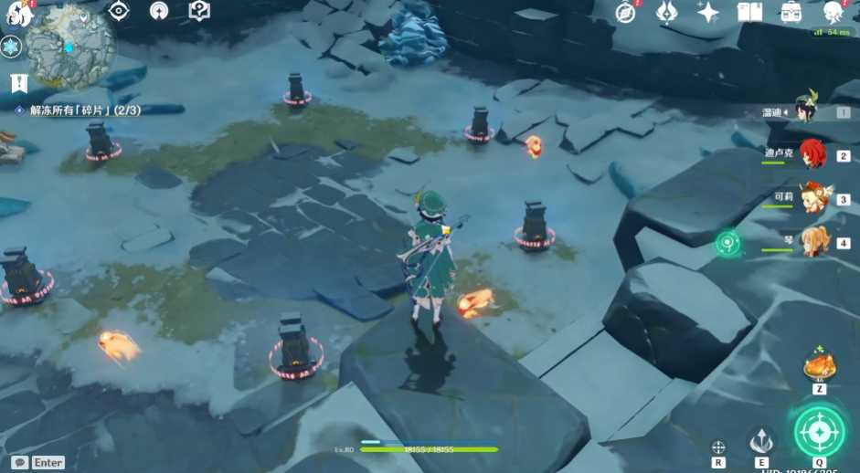 原神三个仙灵怎么走