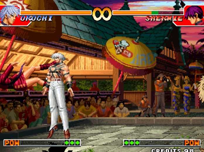 拳皇97屠蛇大蛇怎么连两个阳光