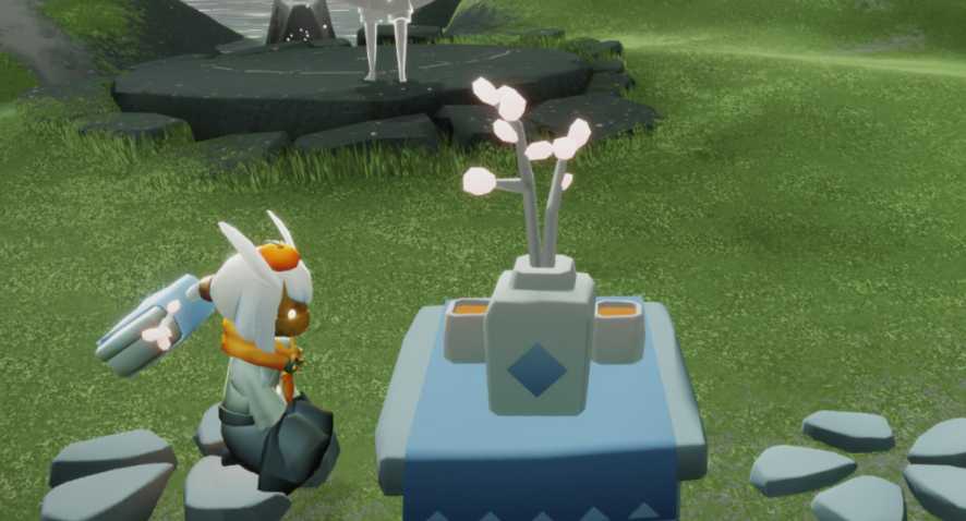 光遇茶几上小花苞怎么弄 光遇茶几上小花苞怎么弄