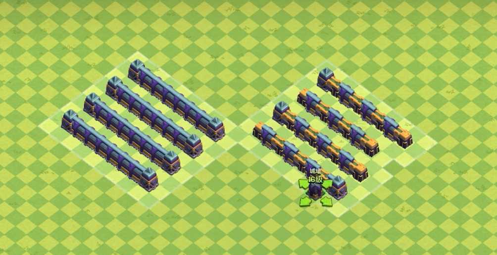 部落冲突怎么砌墙